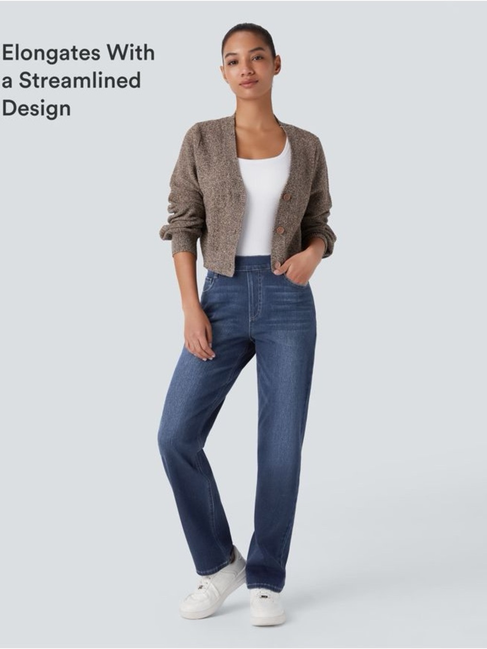 HALARA STRAIGHT LEG JEANS